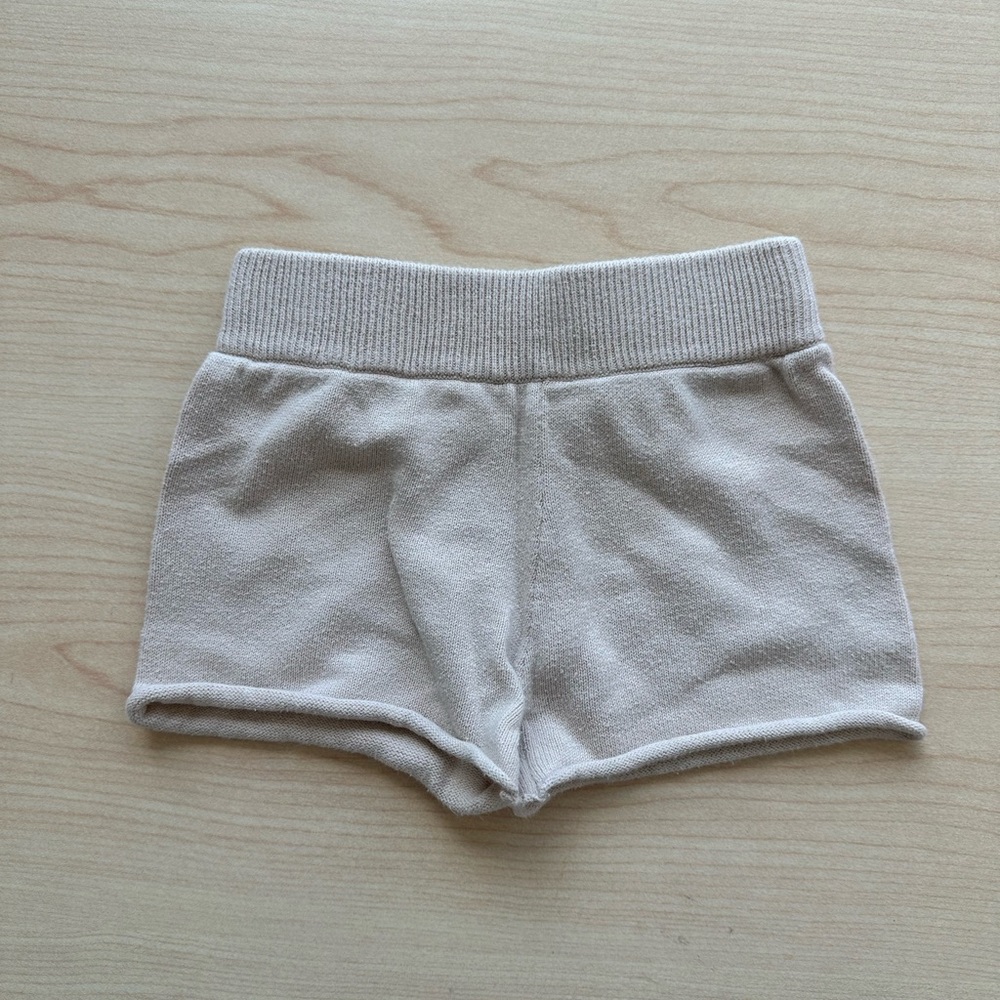 Kids Cream Shorts